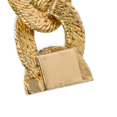 Cartier woven gold curblink bracelet, Paris