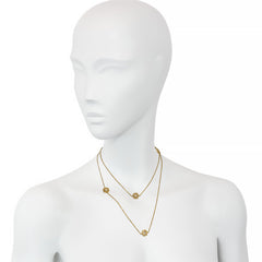 Cartier, Paris hexagonal gold and diamond chain