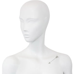 Art Deco diamond arrow jabot, France