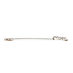 Art Deco diamond arrow jabot, France