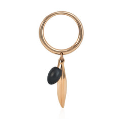 Olive fruit and leaf charm ring, Hermès, Paris