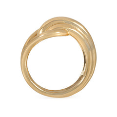 Boucheron estate gold mariner's knot ring