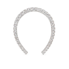 Antique diamond horseshoe brooch