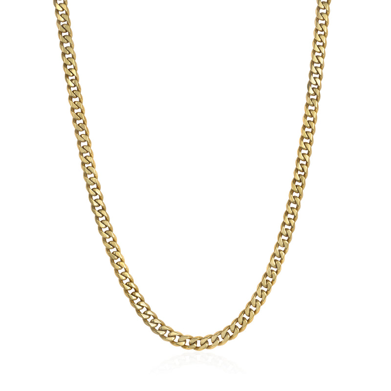 Fred, Paris estate gold curblink necklace