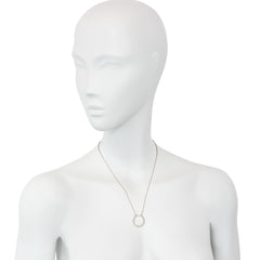 Antique diamond horseshoe pendant