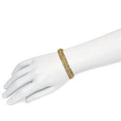 1950s Van Cleef & Arpels "Angel Hair" gold bracelet