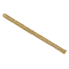 1950s Van Cleef & Arpels "Angel Hair" gold bracelet