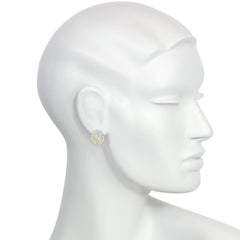 Antique diamond and opal cluster earrings