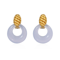 Van Cleef & Arpels, France chalcedony doorknockers