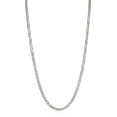 White gold curblink chain