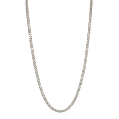 White gold curblink chain