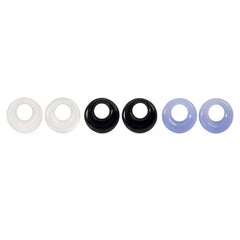 Pair of Van Cleef & Arpels interchangeable hoop earrings