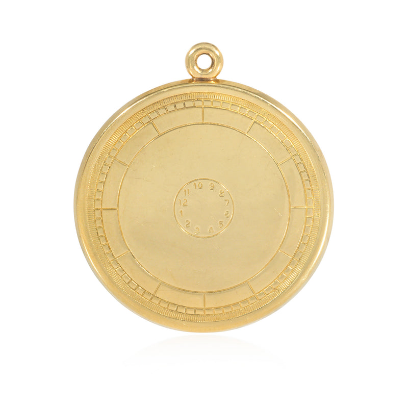 Cartier customizable gold birth chart pendant