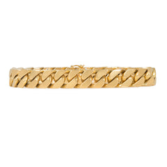 Bulgari diamond and gold reversible curblink bracelet
