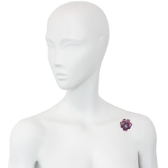 Tiffany & Co. Art Nouveau violet brooch