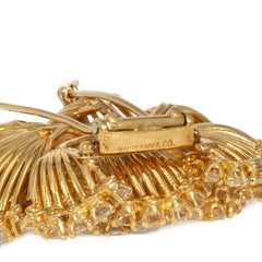 Tiffany & Co. Mid-Century blossom brooch