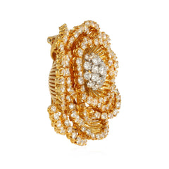 Tiffany & Co. Mid-Century blossom brooch