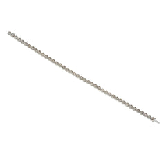 Black Starr & Frost hexagonal diamond line bracelet