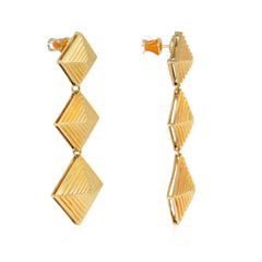 Tiffany & Co. pyramid pendant earrings