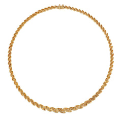 Oscar Heyman Bros. gold and diamond necklace