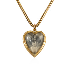 Antique enamel and diamond pendant
