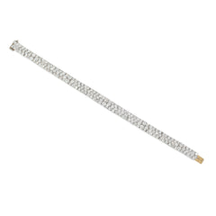Lacloche Frères, France diamond strap bracelet
