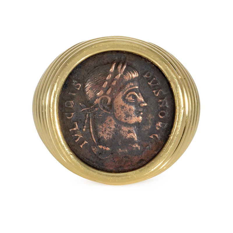 Bulgari Monete coin ring