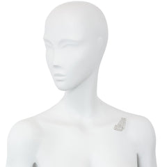 Cartier, Paris diamond and platinum graduated scroll brooch