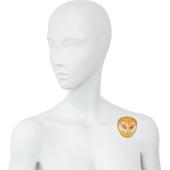 Fred Mid-Century French multigem owl brooch