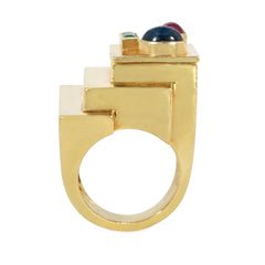 Stepped Multigem ring
