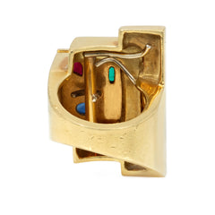 Stepped Multigem ring