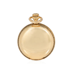 Agassiz Geneva Antique ruby heart pocket watch pendant