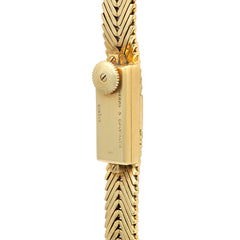 Vacheron Constantin gold, tapered bracelet watch