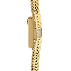 Vacheron Constantin gold, tapered bracelet watch