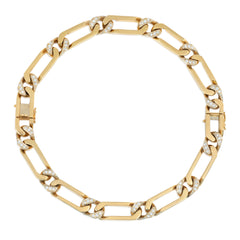 Van Cleef & Arpels Figaro bracelets convertible to a necklace