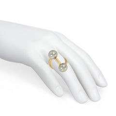 Cartier barbell ring