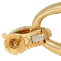 Cartier Gold Doorknocker earrings