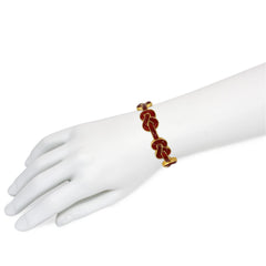Angela Cummings carnelian knot bracelet