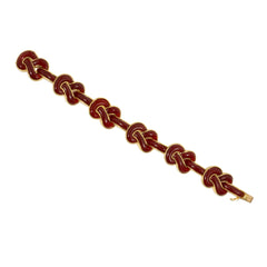 Angela Cummings carnelian knot bracelet