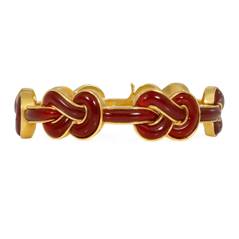 Angela Cummings carnelian knot bracelet
