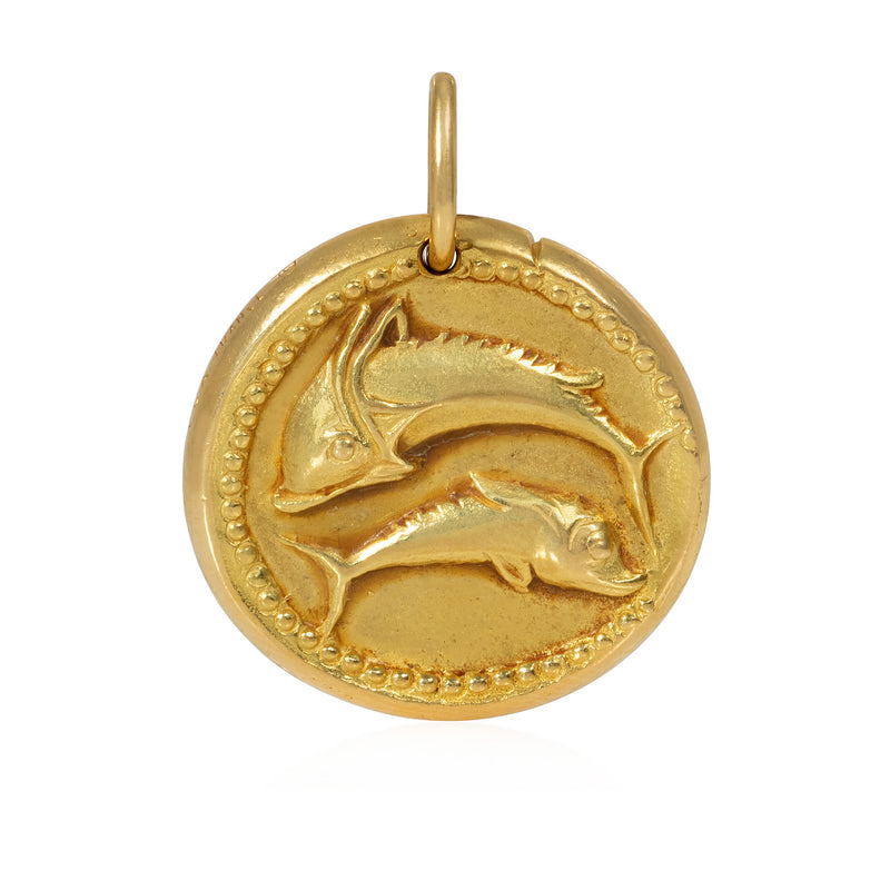 Van Cleef & Arpels gold Pisces pendant