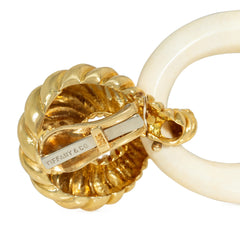 Tiffany & Co. interchangeable doorknocker earrings