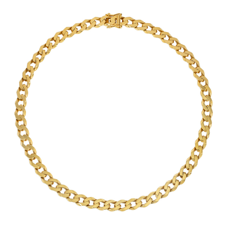 Tiffany & Co. faceted curblink chain