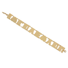Retro "I Love You" bracelet