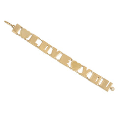 Retro "I Love You" bracelet