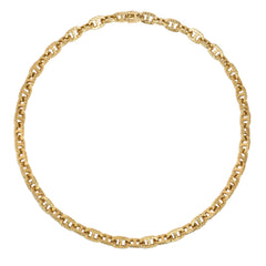 Hermès Paris Tressé chaine d'ancre long necklace