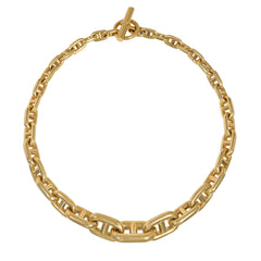 Hermès, Paris Gold Chaine D’ancre Nautical Necklace