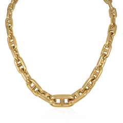 Hermès, Paris Gold Chaine D’ancre Nautical Necklace