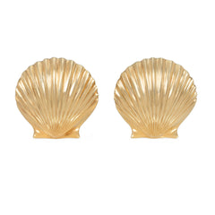 Cartier, Retro gold shell earrings