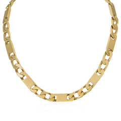 Bulgari, Italy gold figaro chain